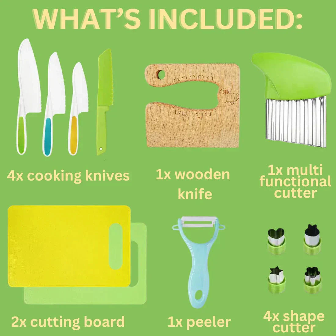 LOUKA Little Chef Kitchen Set