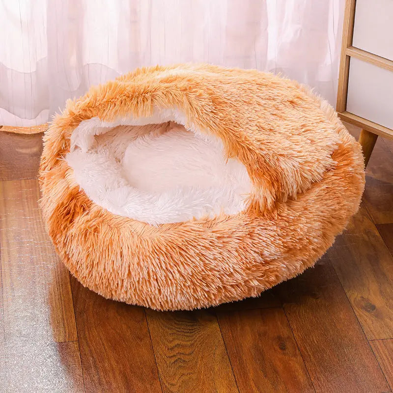CozzyZoo | Waterproof CozyNest Dog & Cat Kennel - Warm Semi-Enclosed Pet Bed 🐾 pets home