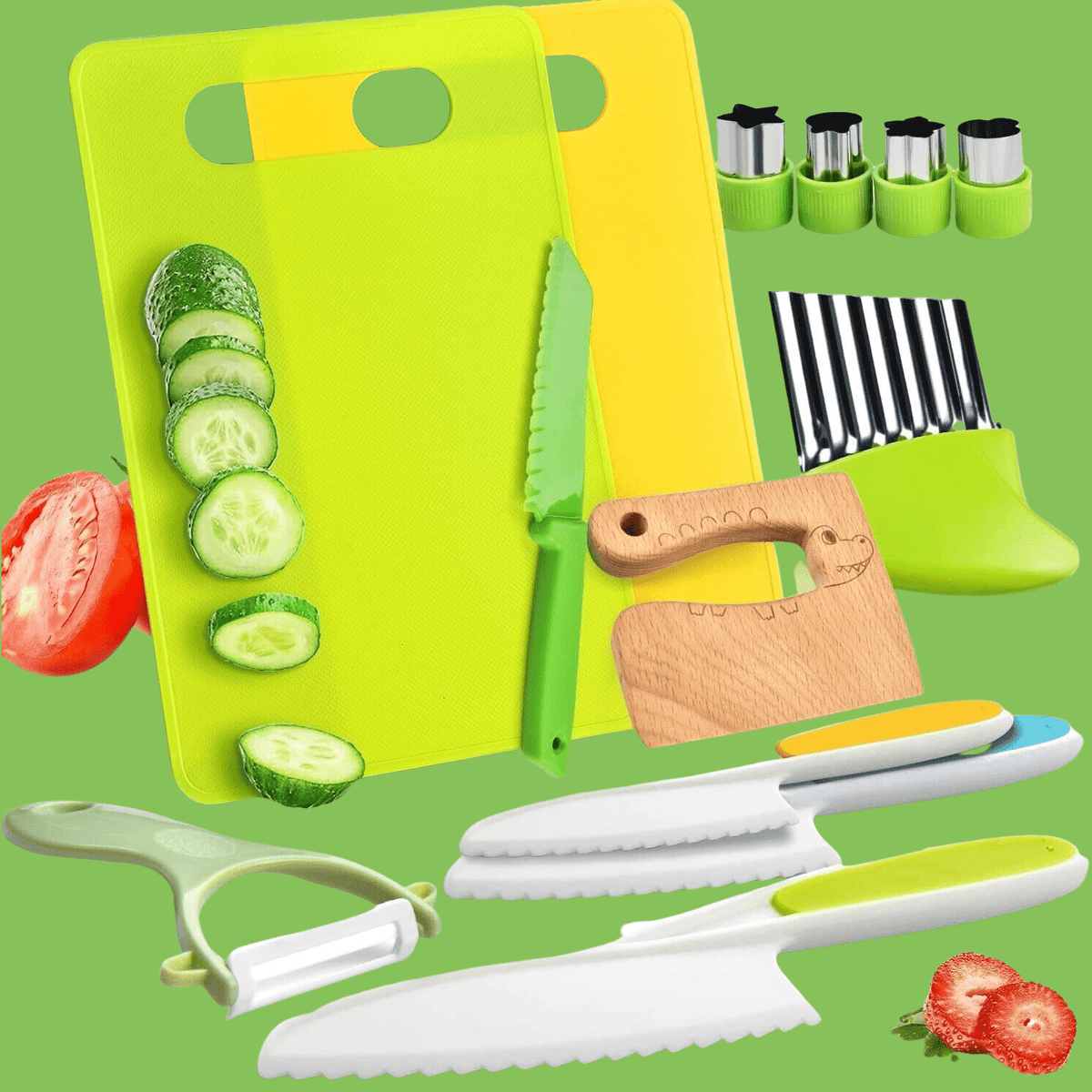 LOUKA Little Chef Kitchen Set