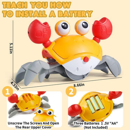 Aurevia™ Interactive Crawling Crab
