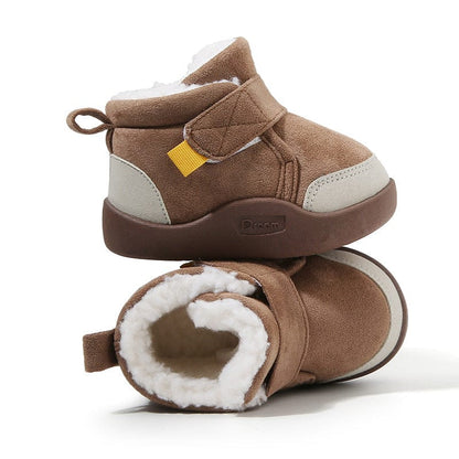 Aurevia ™ Infant Winter Boots – Plush and Soft Sole Baby Snow Shoes