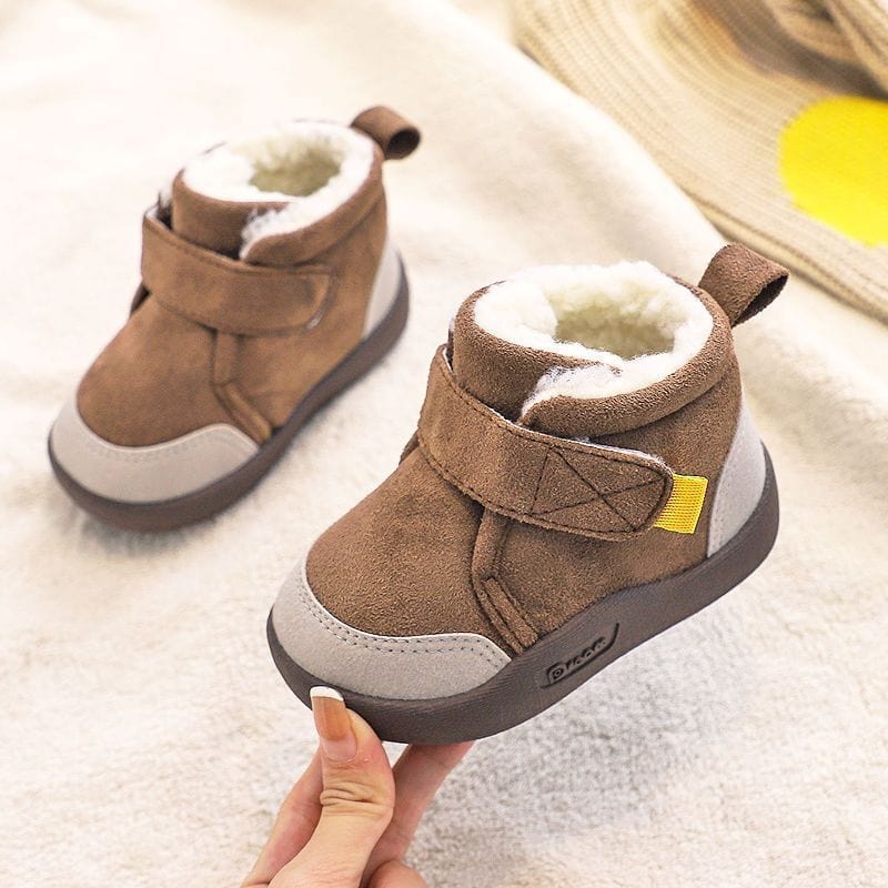 Aurevia ™ Infant Winter Boots – Plush and Soft Sole Baby Snow Shoes