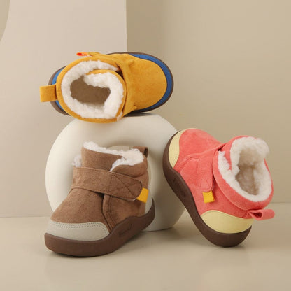 Aurevia ™ Infant Winter Boots – Plush and Soft Sole Baby Snow Shoes