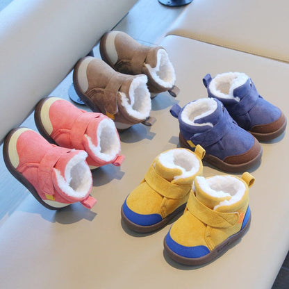 Aurevia ™ Infant Winter Boots – Plush and Soft Sole Baby Snow Shoes